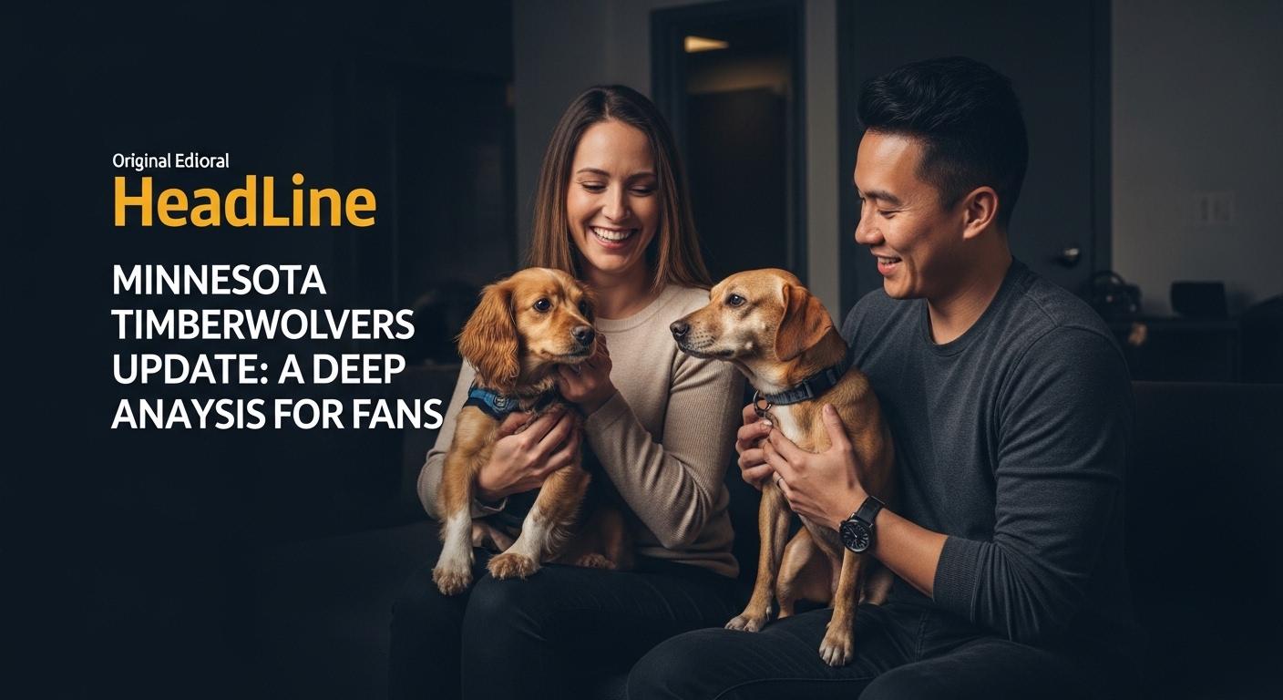 Editorial illustration showing a basketball court blending into a pet play area to reflect in-depth sports analysis for